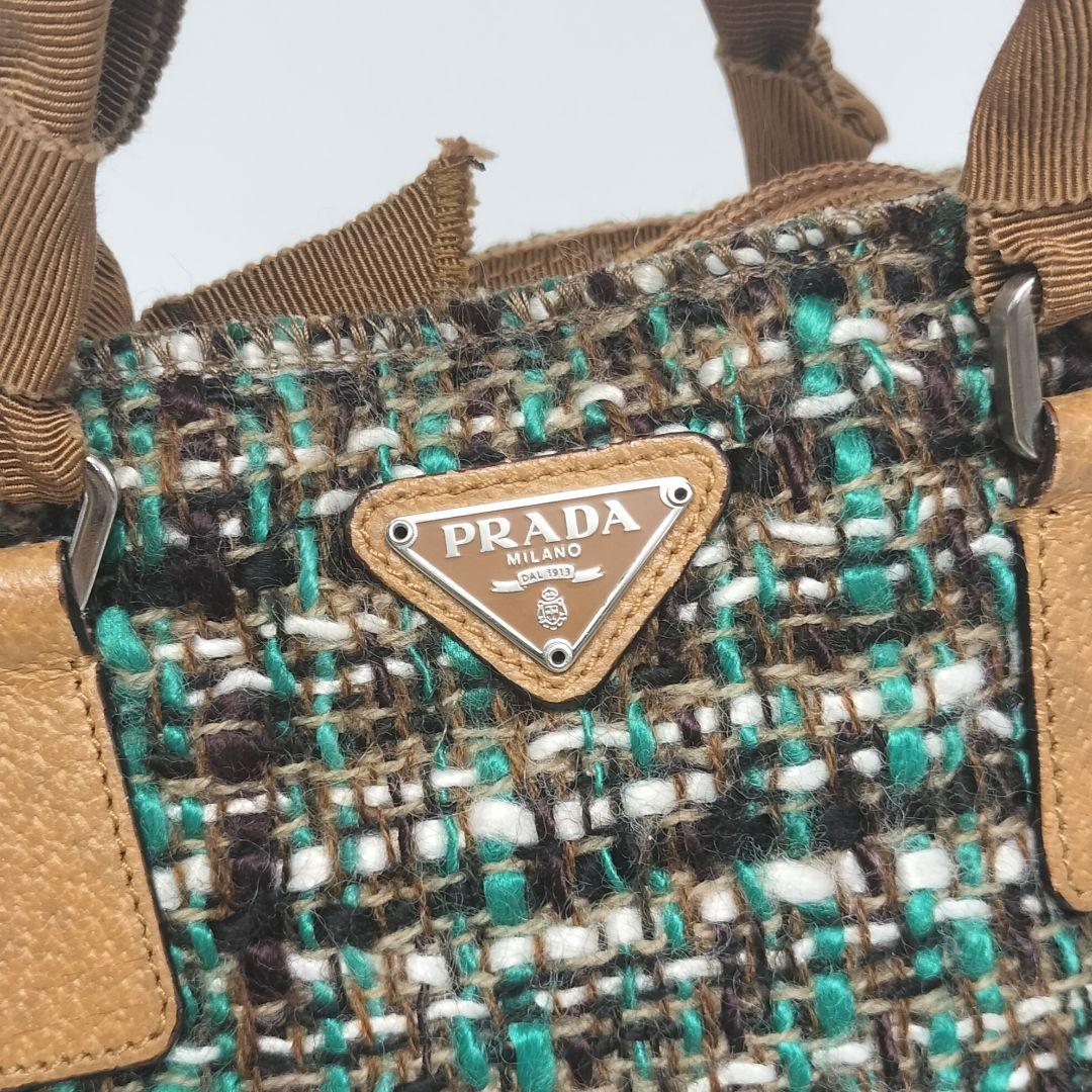 極美品✨プラダ　ハンドバッグ