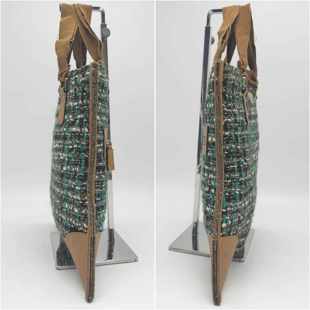 極美品✨プラダ　ハンドバッグ
