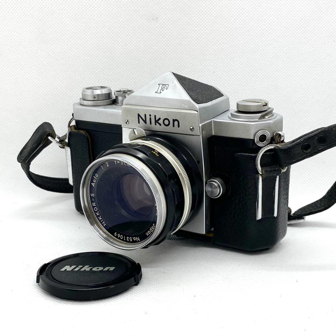 【C6677】F+nikkor-s auto 5cm f2 中期 フイルムカメラ