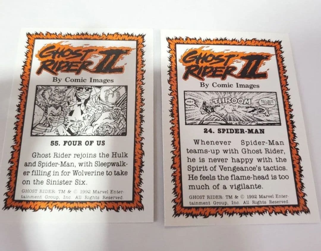 ゴーストライダー トレーディングカード 90's アメコミ ヒーロー マーベル