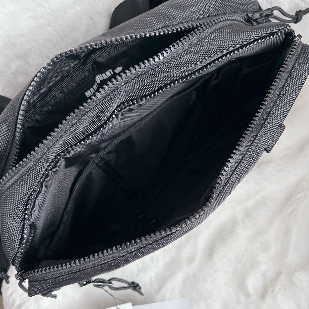 【新品未使用】 マリークワント ニューエラ コラボ ボディバッグ ブラック