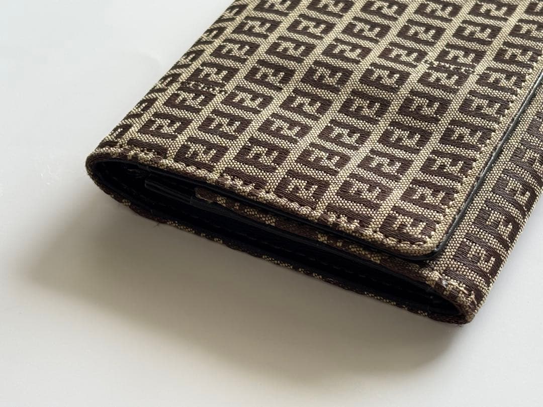FENDI フェンディ ズッカ 名刺入れ カードケース ヴィンテージ