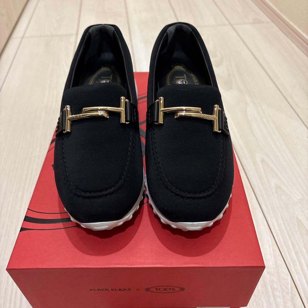 超美品　トッズ　HAPPY MOMENTS 厚底スニーカー 23.5cm