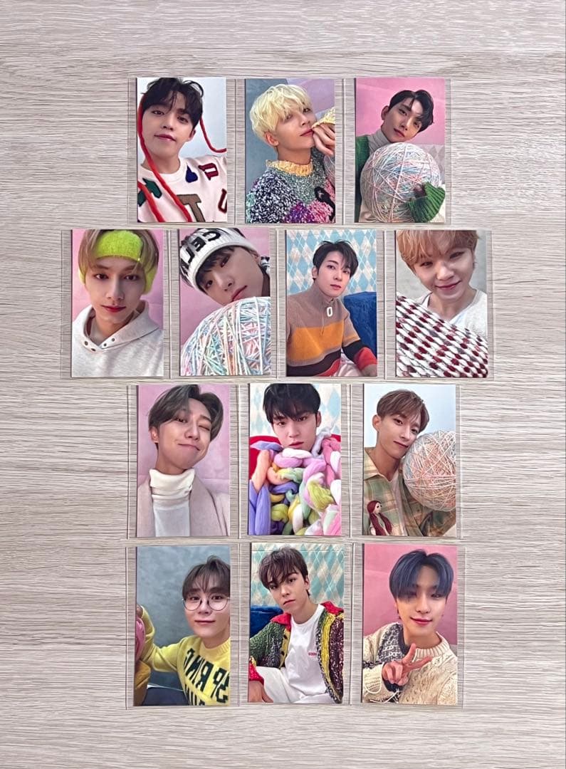 SEVENTEEN あいのちから ユニバ 特典 コンプ トレカ　13枚セット