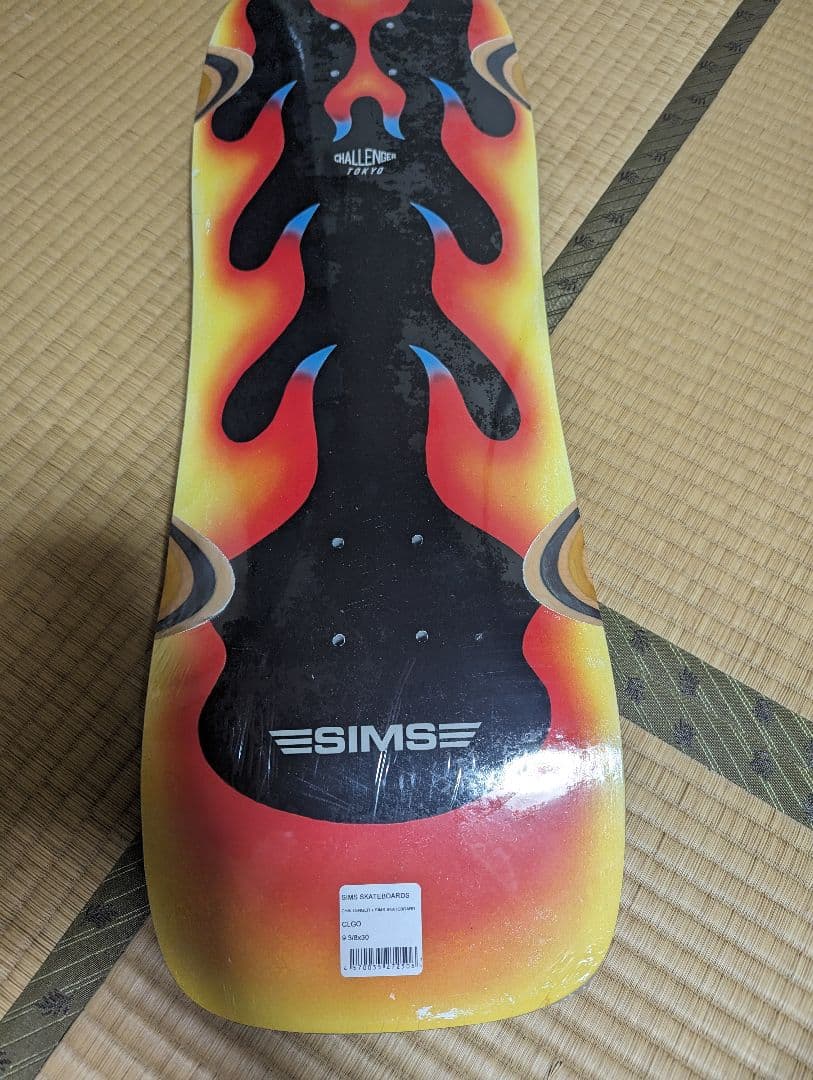 Challenger × SIMS オールドスクールデッキ　新品未開封