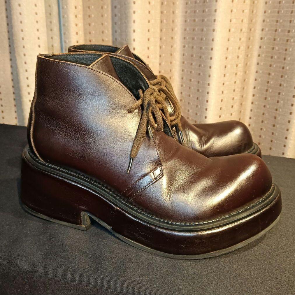 15haoku 03様ご依頼　☆JPG ハイカットブーツ☆　厚底本革レザー