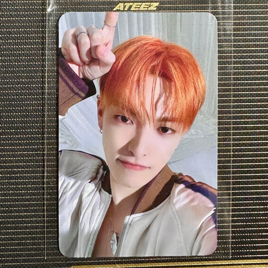 ATEEZ ホンジュン makestar トレカ 喜怒哀楽 GOLDENHOUR