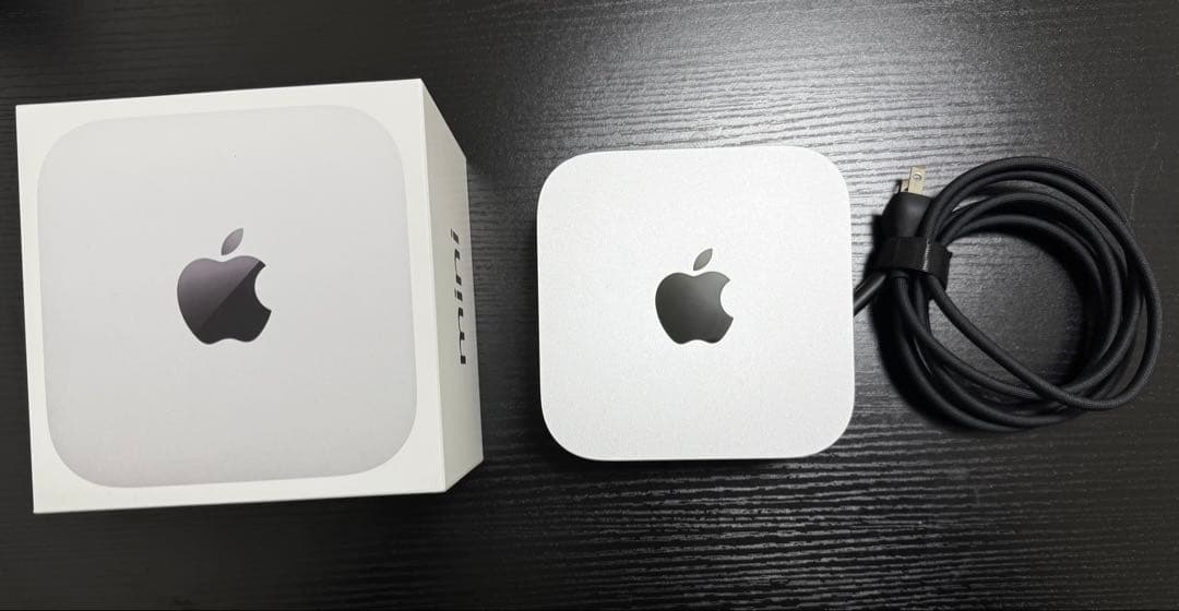 【美品】Apple M4 Mac mini 本体 16GB 256GBSSD