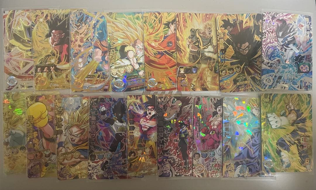 ドラゴンボールヒーローズ SEC UR CP P まとめ 引退　旧弾