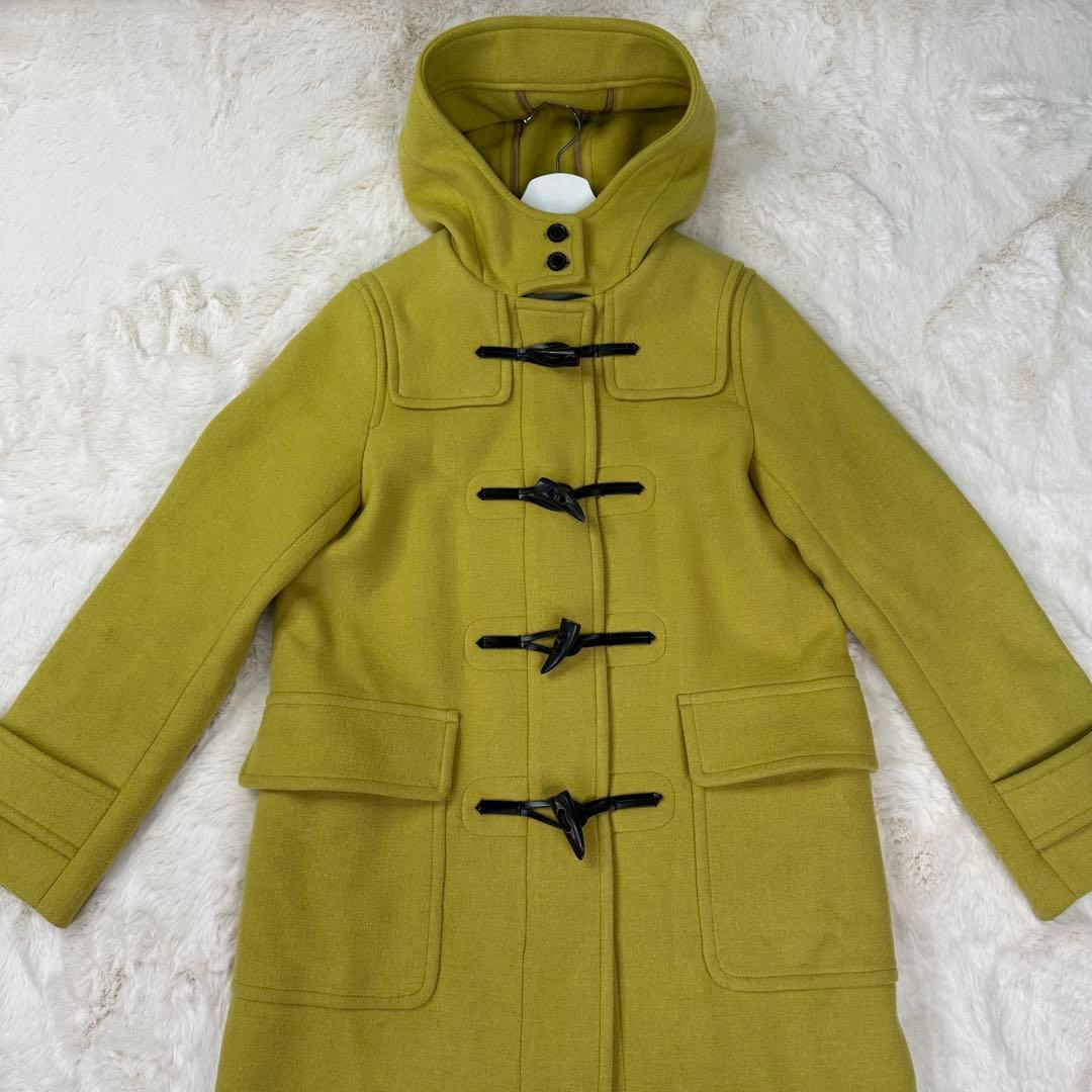 【極美品】IÉNA イエロー ダッフルコート メルトン トグル 38