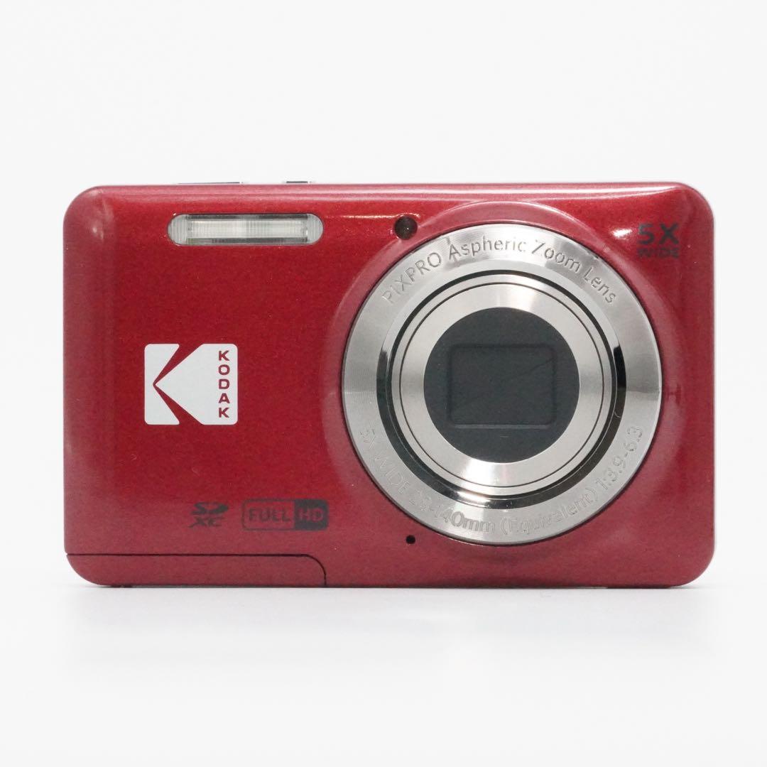 KODAK PIXPRO FZ55 レッド デジタルカメラ