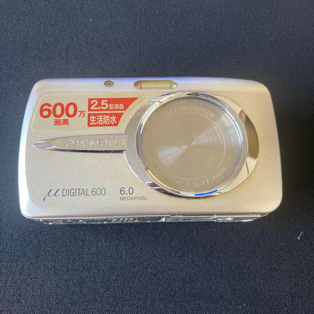 OLYMPUS μ DIGITAL 600 CCDセンサー コンデジ