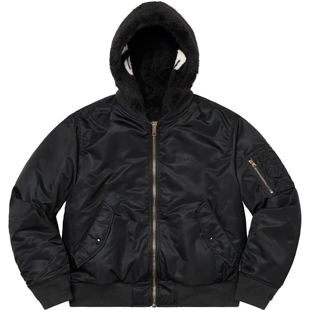 ジャケット・アウター Supreme Faux Fur Reversible MA-1 XXL