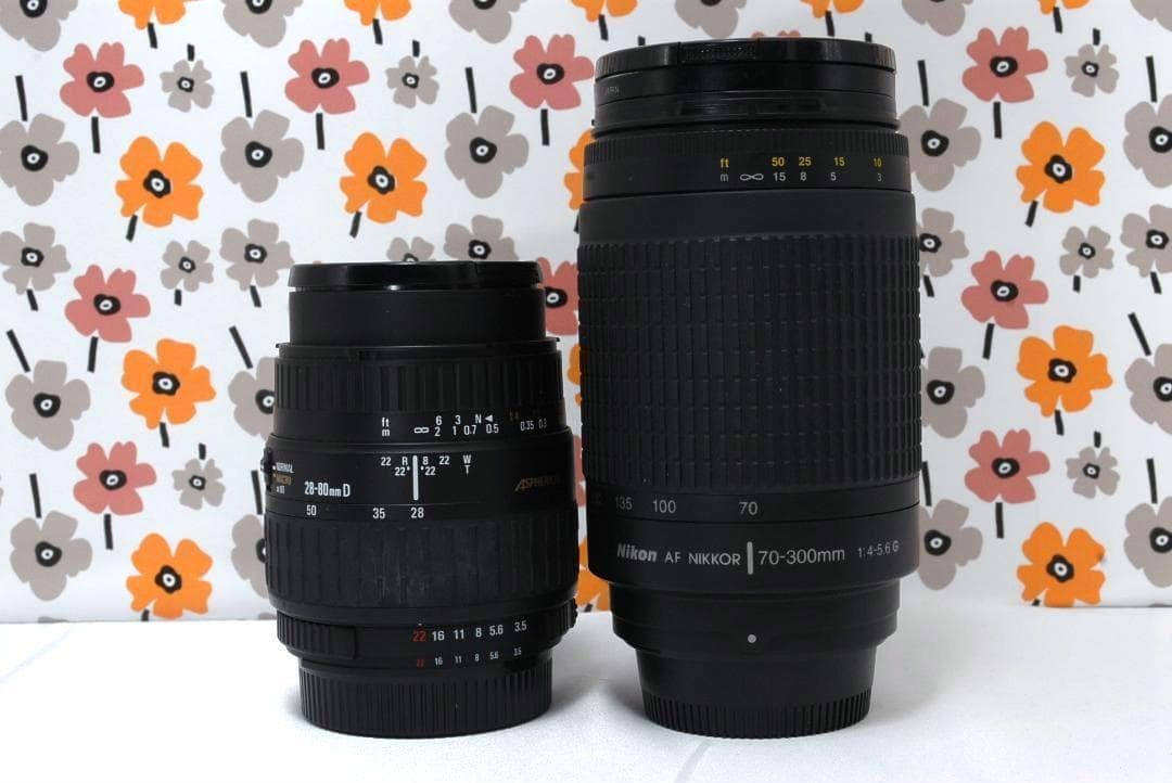 ❤Nikon D7000❤ダブルレンズ❤本格一眼❤スマホ転送❤高機能＆高速連写❤