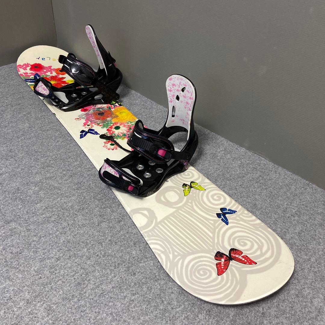 ★スノーボードセット★板ScoLar 145cm+バインディング