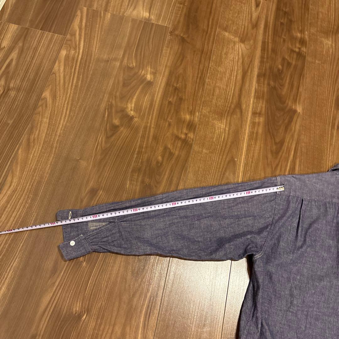 Comoli 長袖デニムシャツ サイズ1