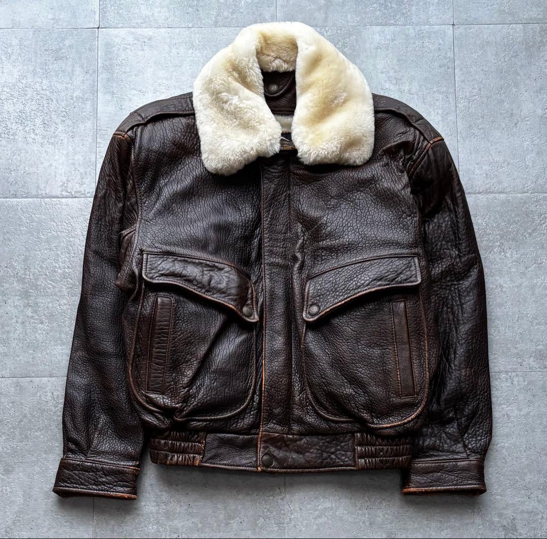 ハーレーダビッドソン　ボア着脱ライナー　レザージャケット　A−2 Mサイズ