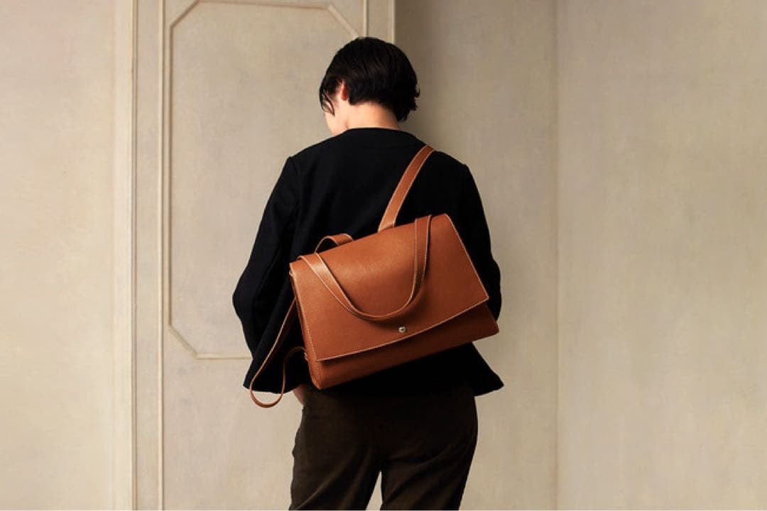 マザーハウス✳︎ray✳︎レイ✳︎ショルダー＆バックパック✳︎2way✳︎本革バッグ✳︎黒