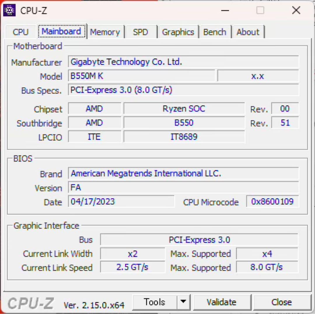 【動作確認済】B550M K + Ryzen 5 4500 セット