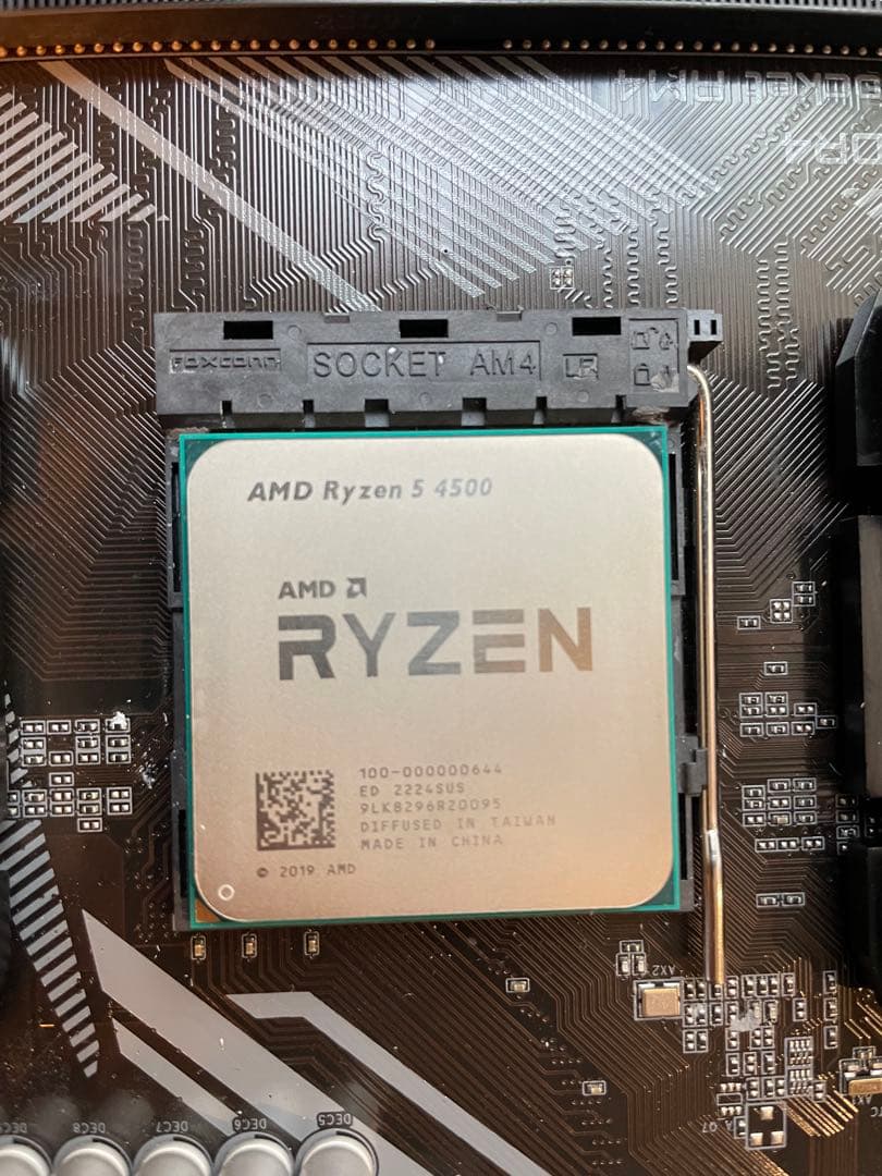 【動作確認済】B550M K + Ryzen 5 4500 セット