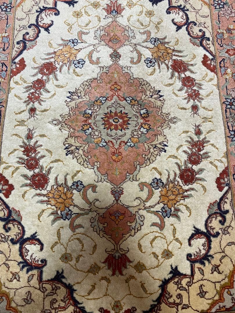 ペルシャ絨毯　玄関マット　ラグマット