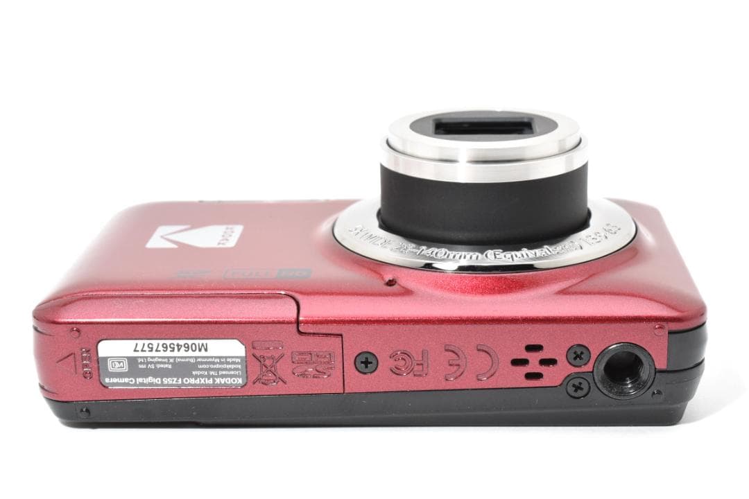 ■ ほぼ新品 ■コダック　KODAK PIXPRO FZ55 レッド《保証書》