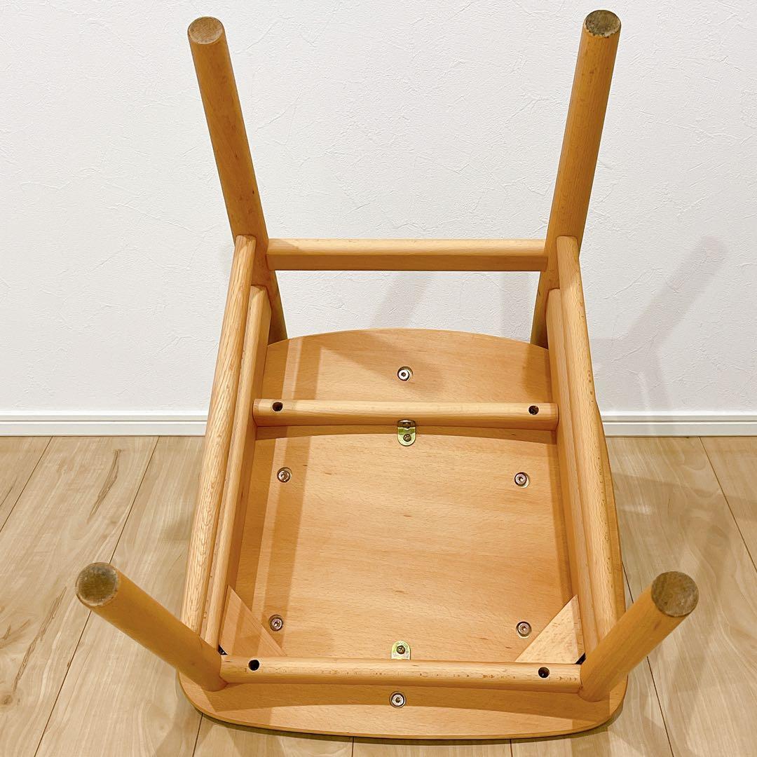 専用 【極美品】無印良品 ラウンドチェア 布座 ブナ材