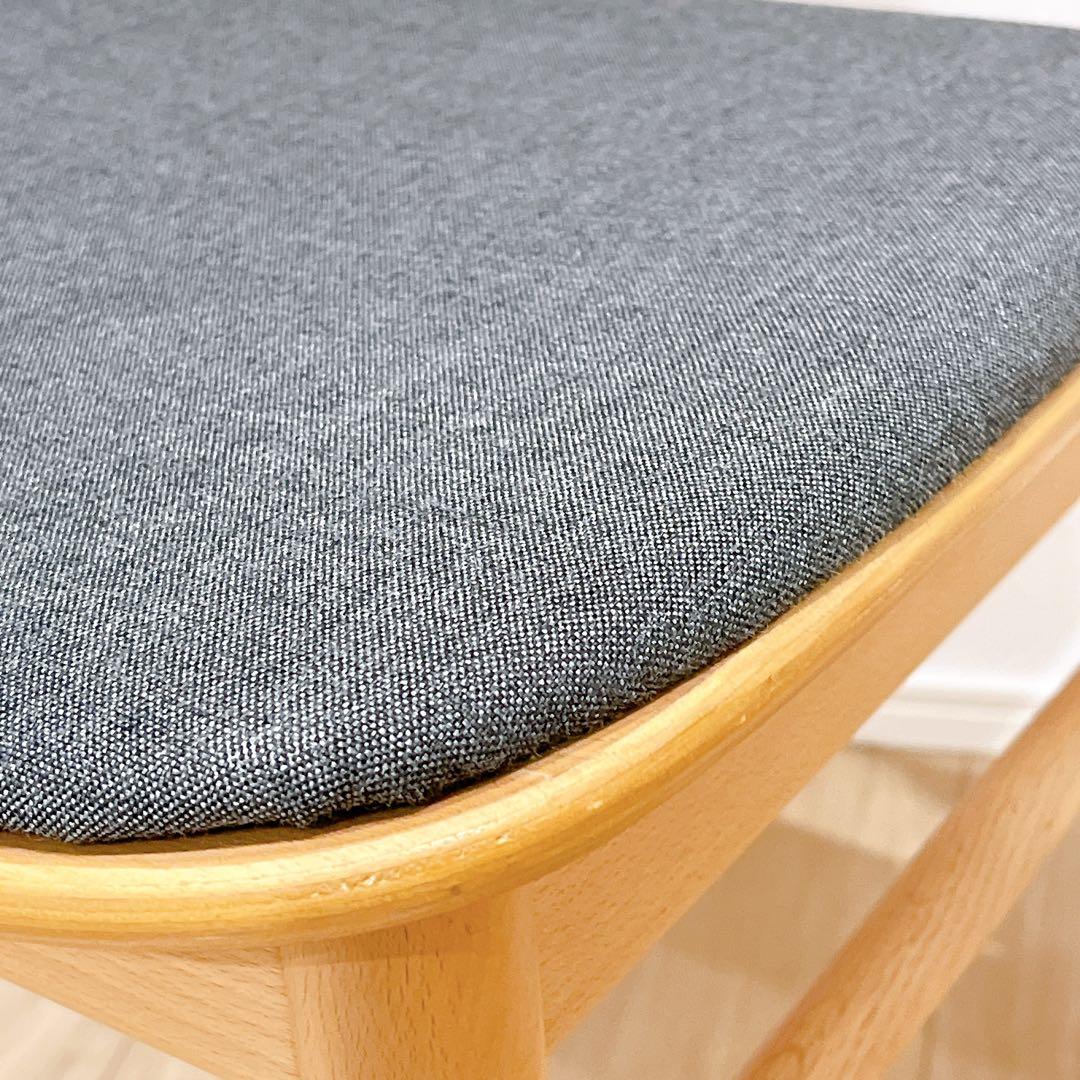 専用 【極美品】無印良品 ラウンドチェア 布座 ブナ材
