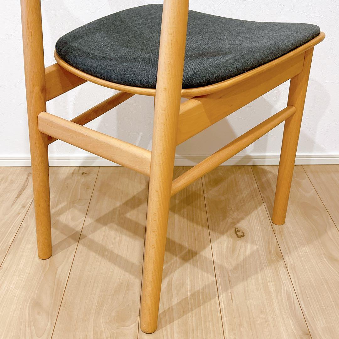 専用 【極美品】無印良品 ラウンドチェア 布座 ブナ材