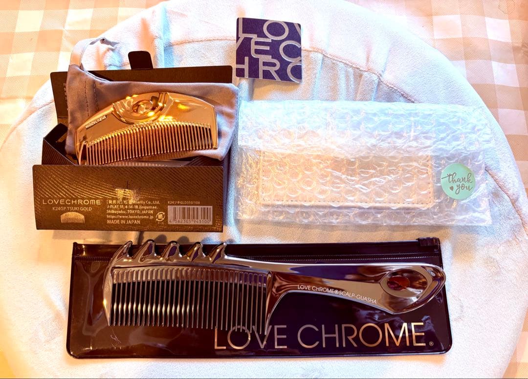 ラブクロム 24GPツキ ゴールド ＋ PGスカルプカッサ プレミアムブラック