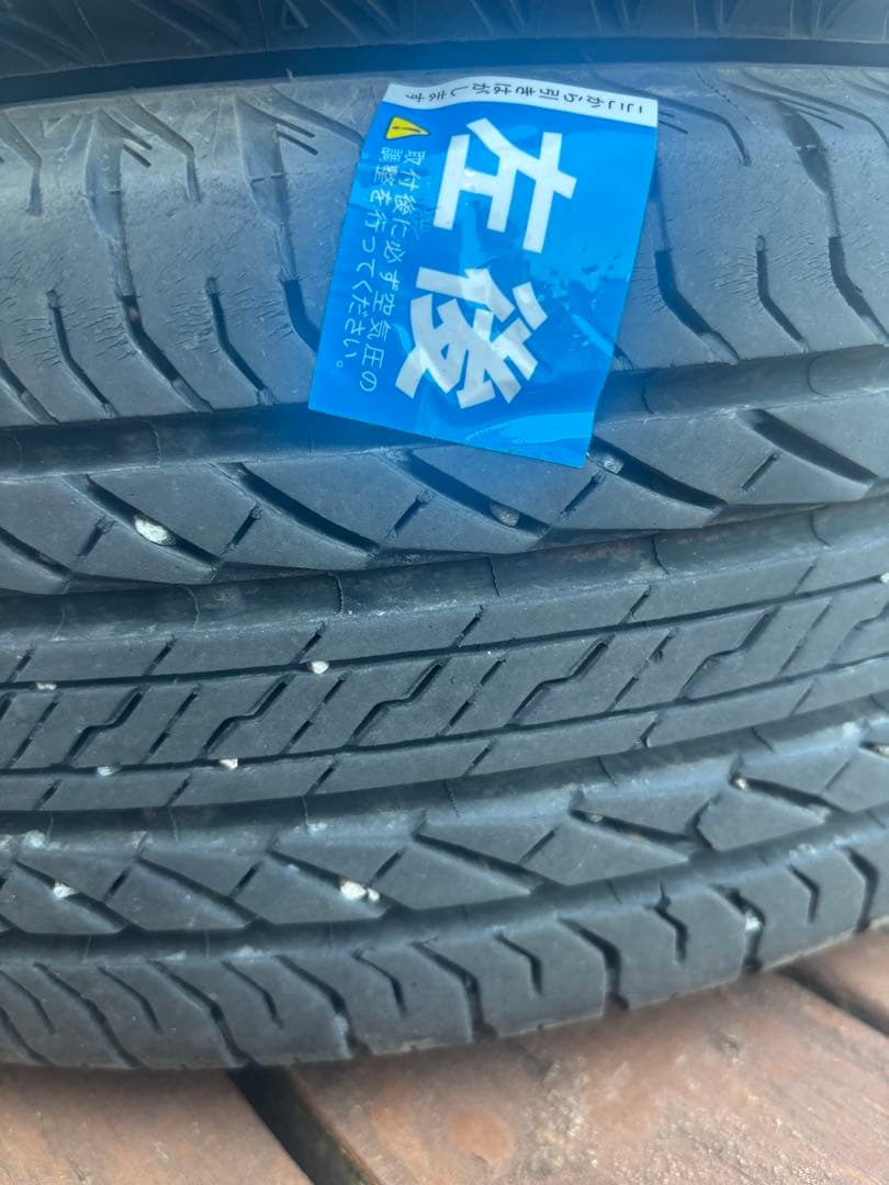 ①まきたんさん専用出品　165/60R15 4本全部落札条件出品　1本分の価格