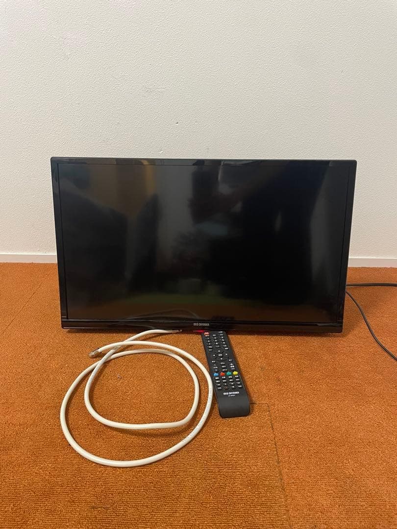 アイリスオーヤマ24V型 液晶テレビ 2020年製 Wチューナー 付
