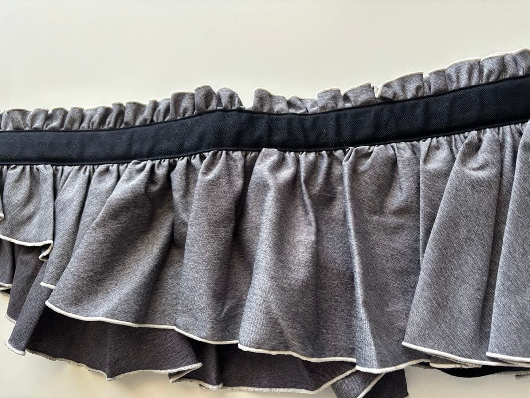 新品⚫︎ORIÉNT MILLINERY 【ドーラメロウ】フリルバッグ グレー