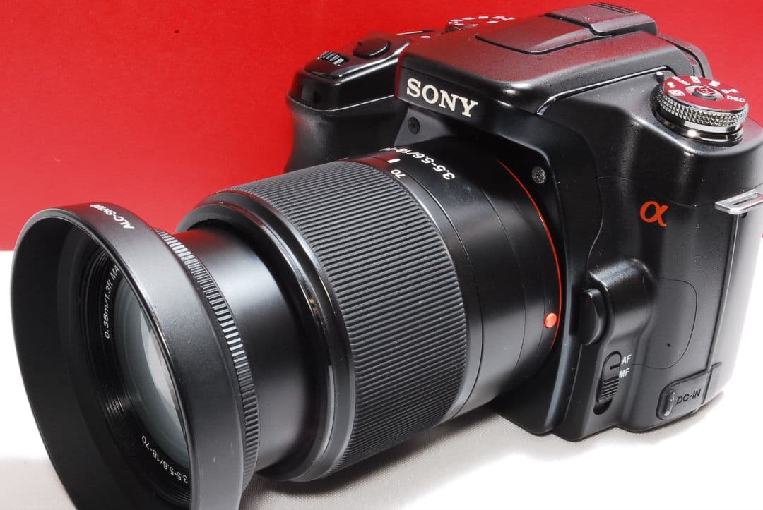 ★初めてならコレ★SONY α 100 レンズキット★おまけ付き★