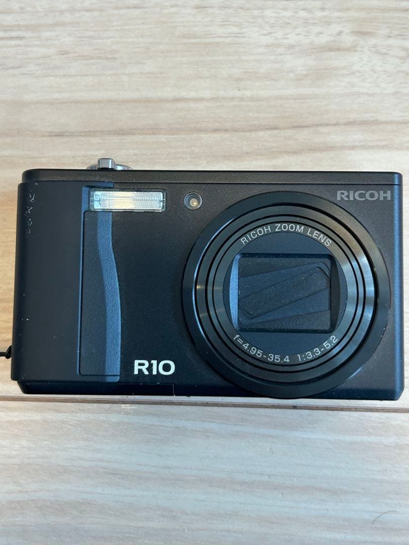 【動作確認済み】RICOH R10 デジカメ コンデジ 説明書 純正ケース付