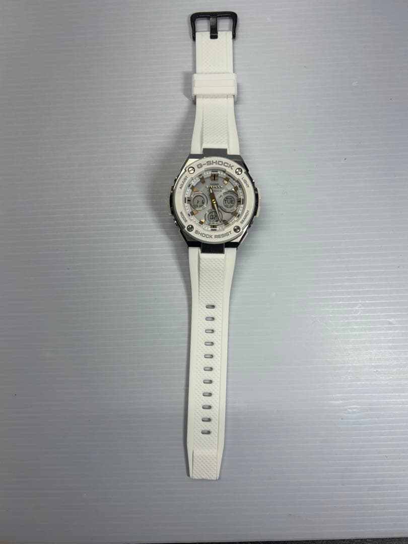 箱付・バンド新品❗️CASIO・G-STEEL・GST-W300・電波ソーラー