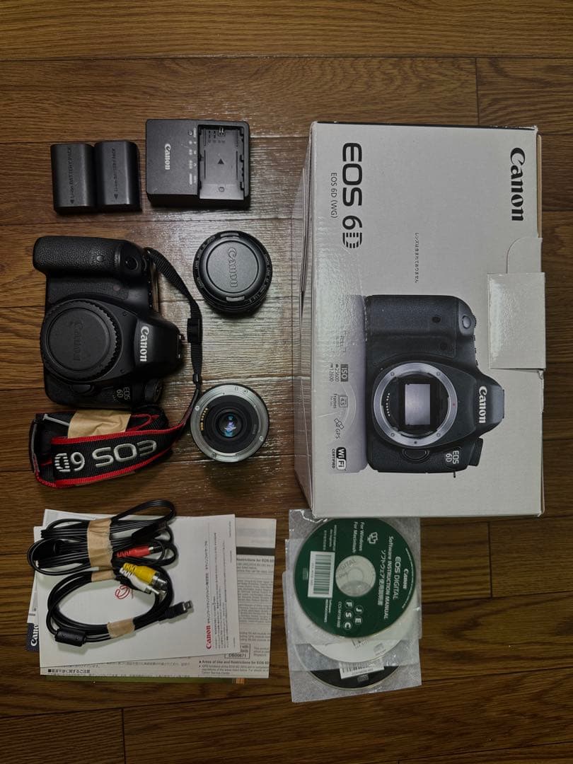 中古美品Canon EOS 6D(WG) ボディ