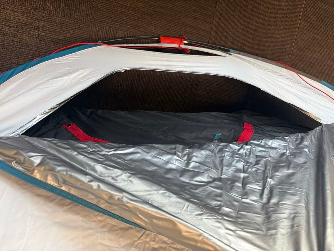 [ほぼ新品]Quechuaケシュア2SECONDS FRESH&BLACK2XL