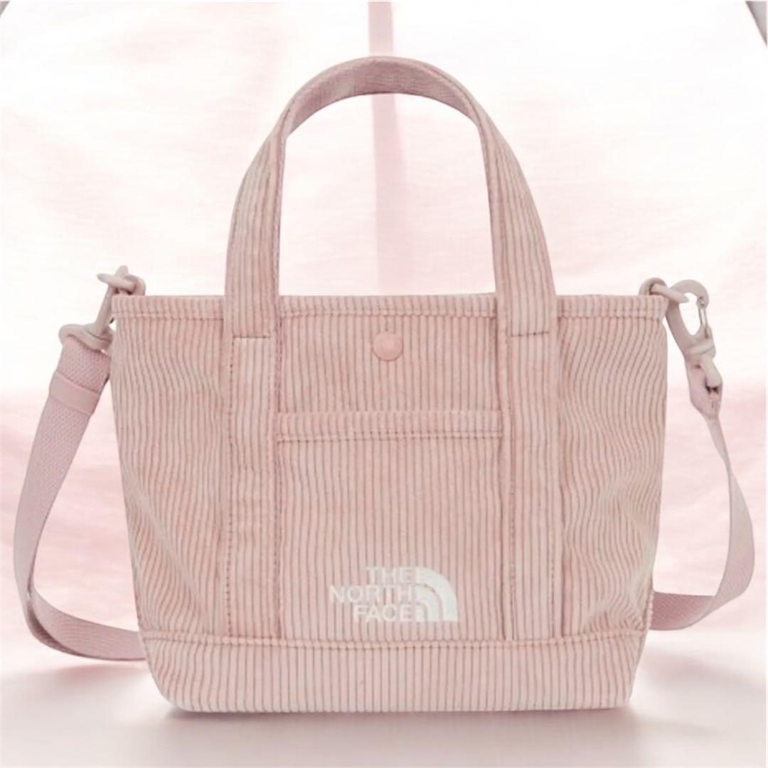 THE NORTH FACE コーデュロイ トートバッグ ピンク海外限定！