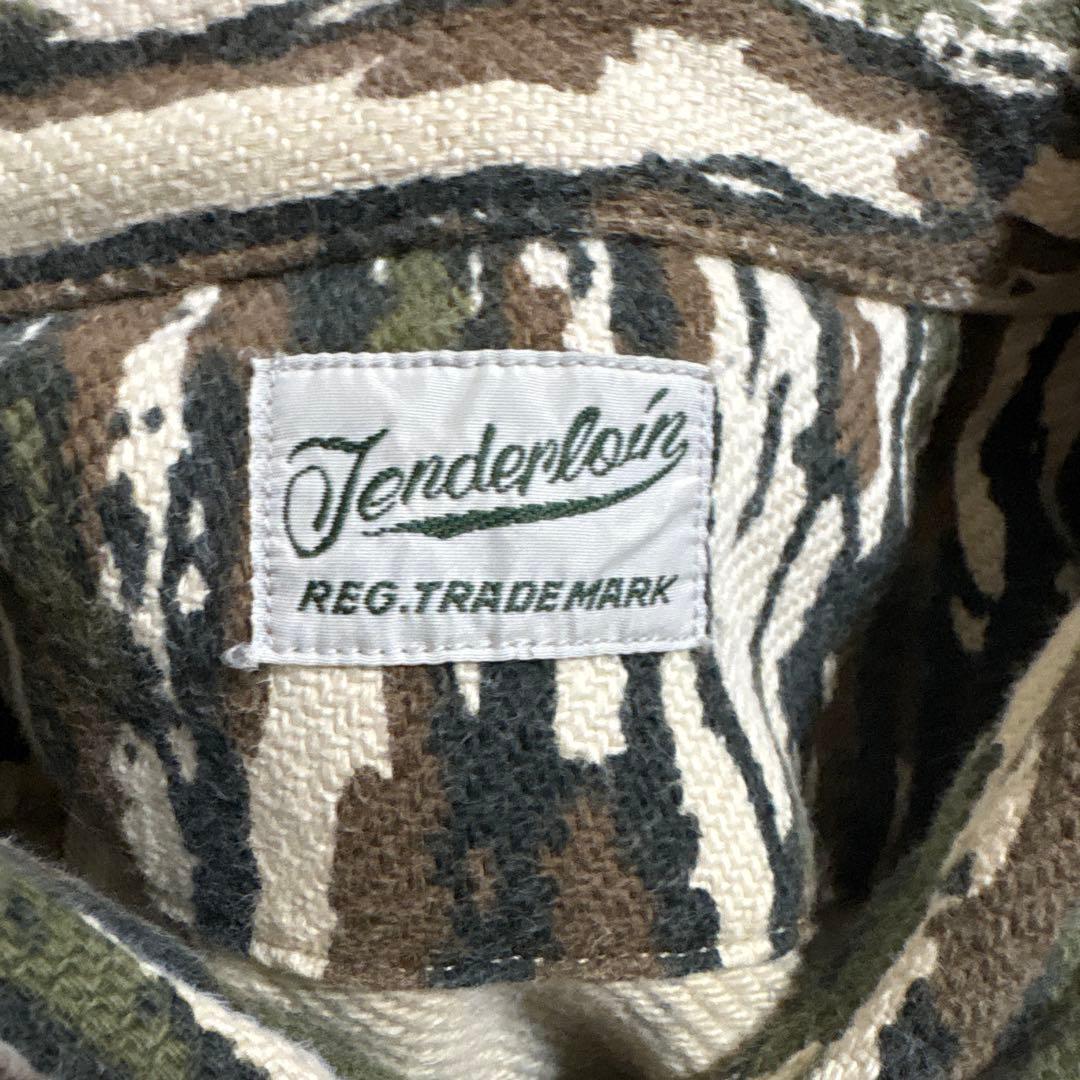 Tenderloin フランネル カモ シャツ camo military