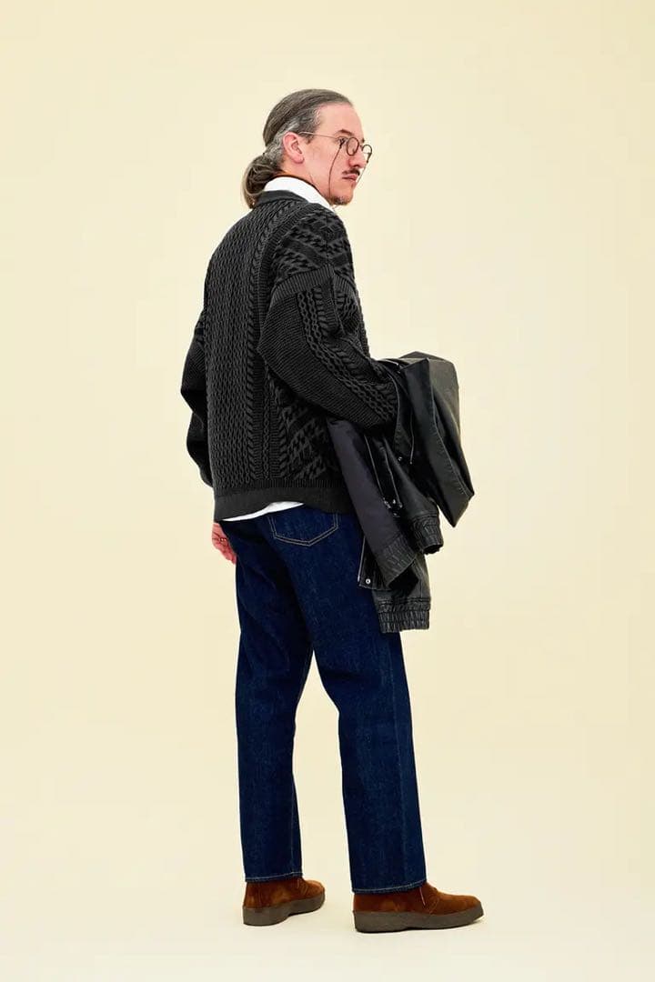 【試着のみ】YASHIKI Fubuki Knit Black サイズ1