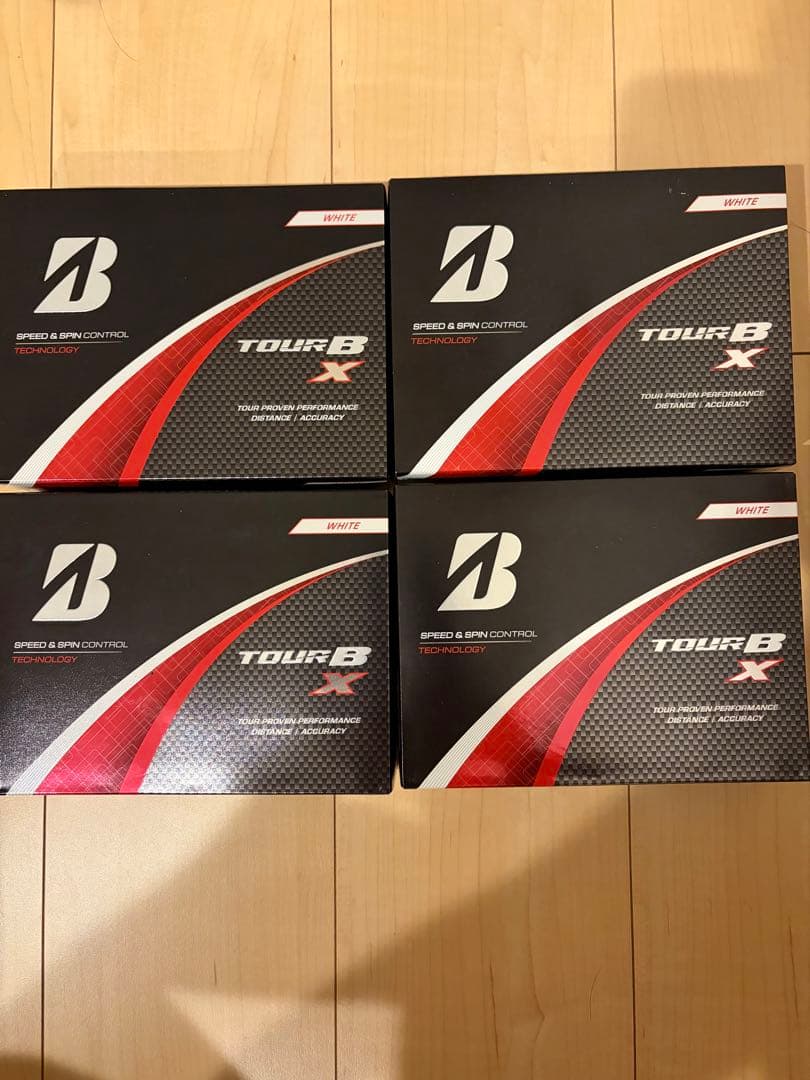 ソクラテスブリヂストンTOUR B X ゴルフボール 4ダース