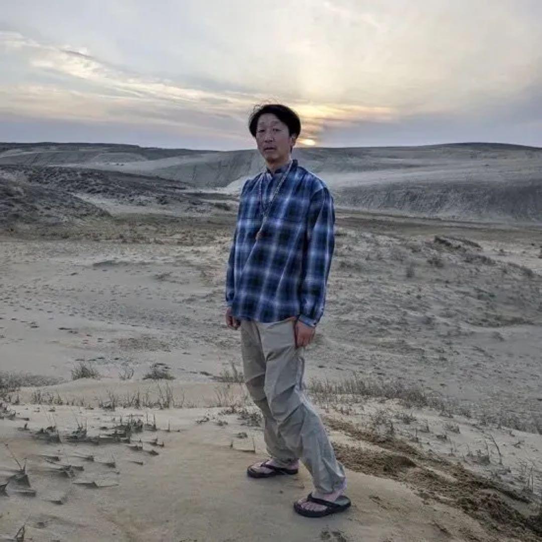 BROWN by 2-tacs Stand collar スタンドカラーシャツ