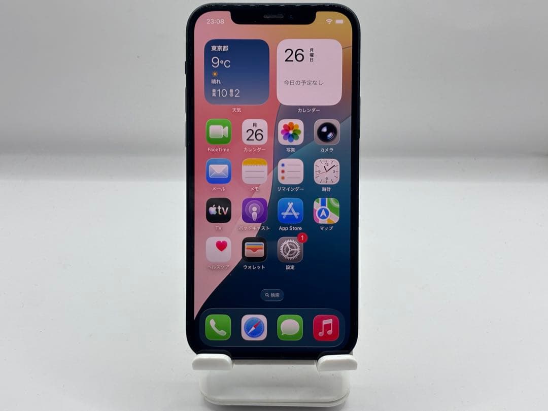 ◆Apple iPhone 12 ブラック 64GB SIMフリー◆