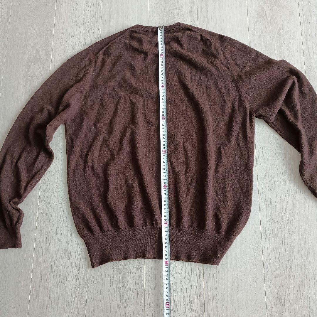 Johnstons of Elgin ブラウン カシミヤセーター