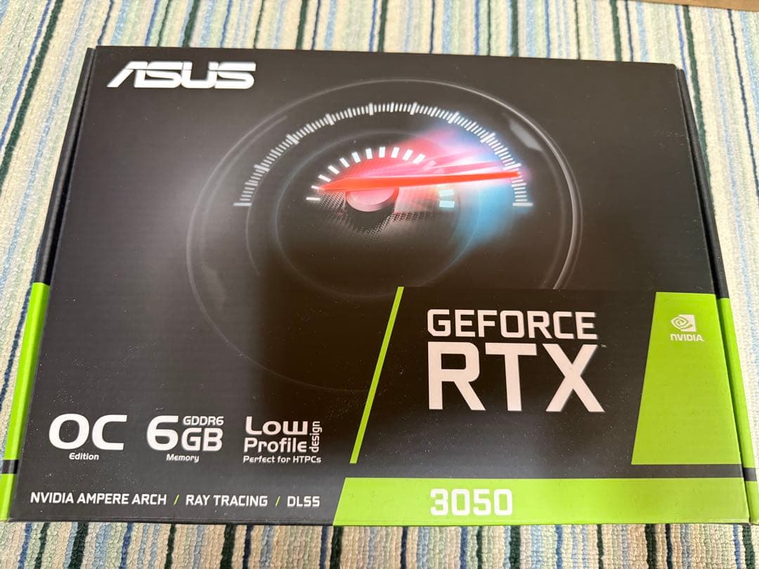 グラフィックボード・グラボ・ビデオカード ASUS GeForce RTX 3050 LP BRK OC Edition