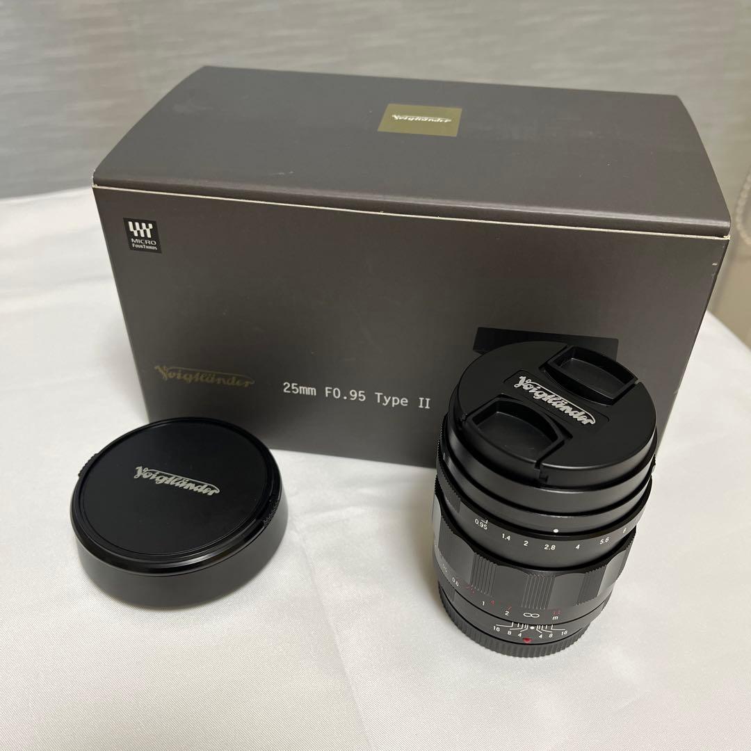 レンズ(単焦点) Voigtlander NOKTON 25mm F0.95 TypeII