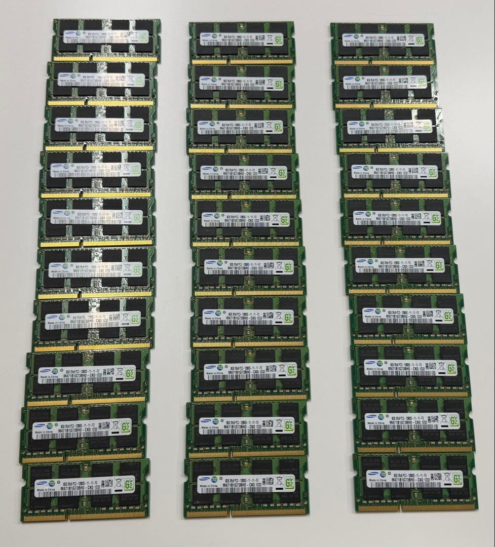 Samsung 8GB DDR3 メモリ M471B1G73BHO-CK0