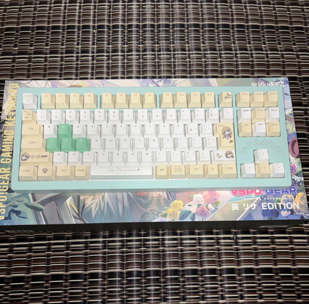 ぶいすぽキーボード 英リサ