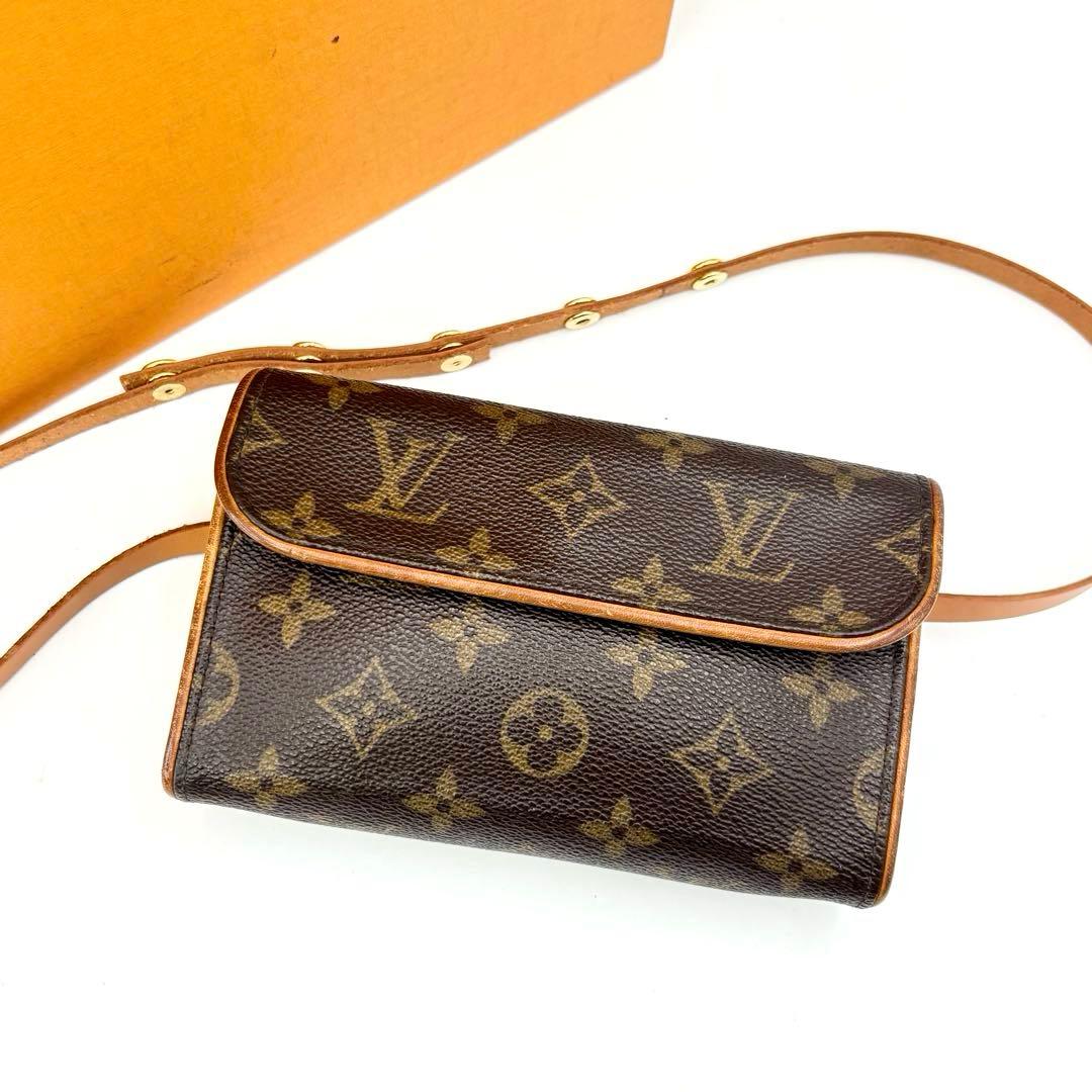 LOUIS VUITTON ヴィトン モノグラム ポシェットフロランティーヌ